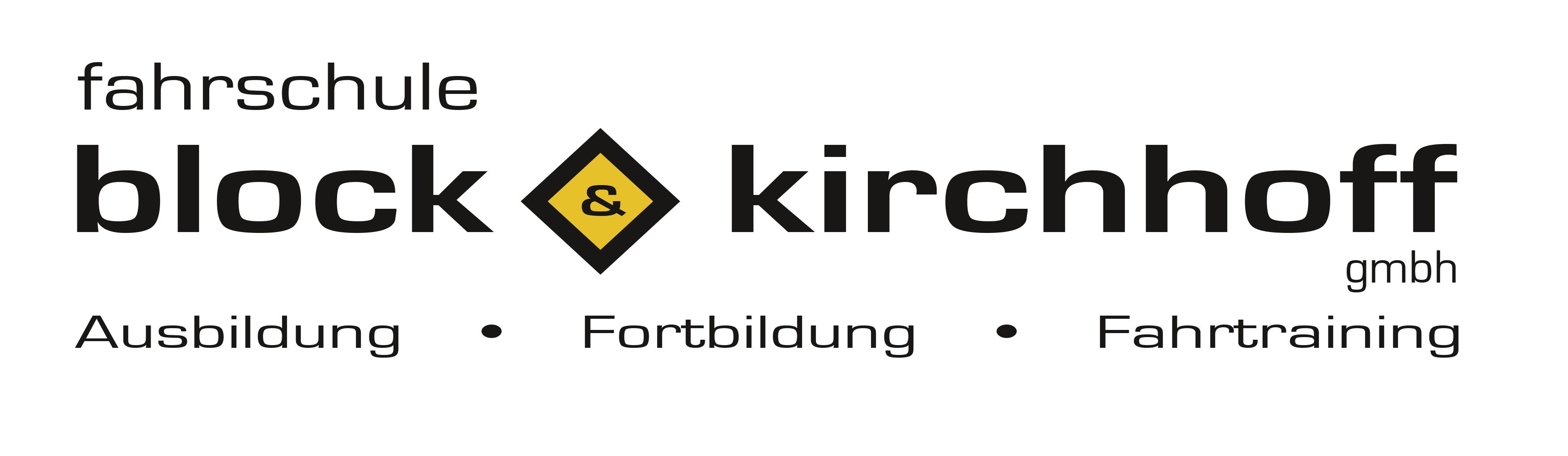 Logo Fahrschule Block & Kirchhoff